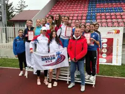 Pobjednički podijum juniorki; Foto: ASCG